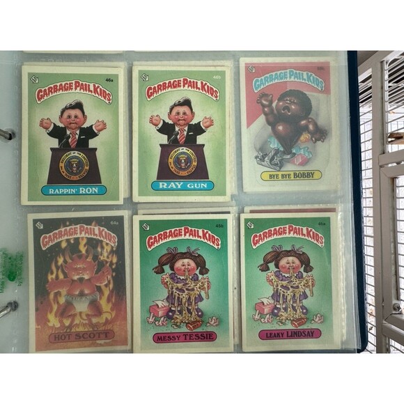 Lot 1985-1986 GPK Garbage Pail Kids Series Set Collectors 300+ Cards Topps - Picture 8 of 16